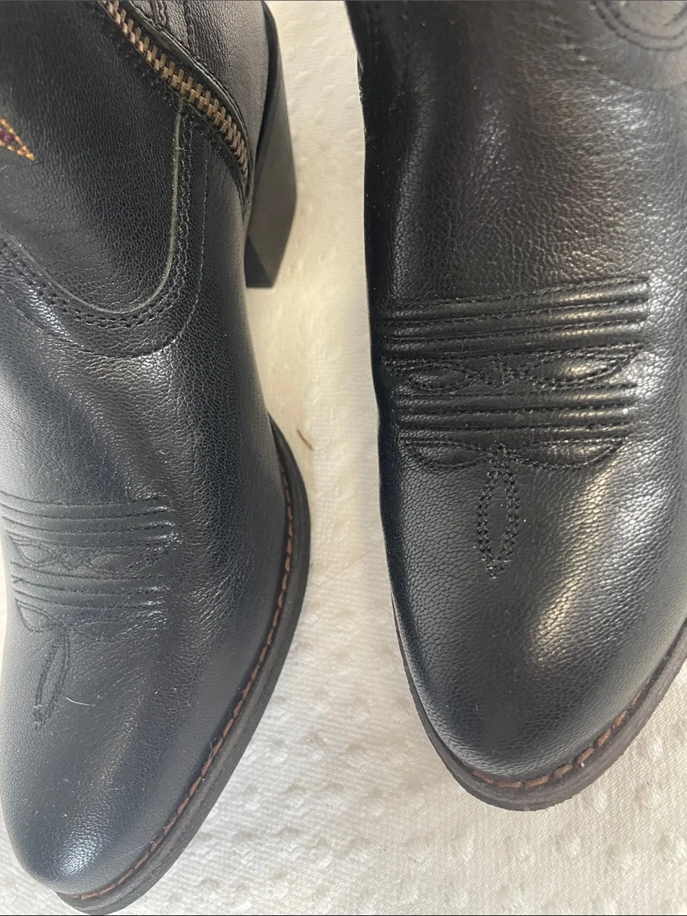 Ariat Darlin Short Western Boot ‘Old Black’W9.5 NWOT